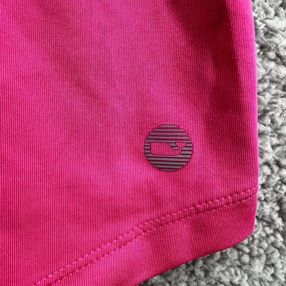 Vineyard Vines Women’s Performance Tank Pink Mesh Back Detail Size Medium M - Picture 3 of 11